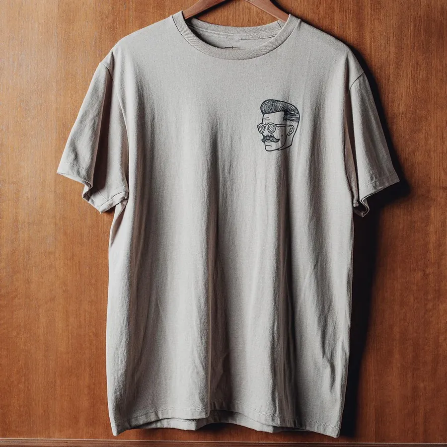 Camiseta Barber Lifestyle Marrom