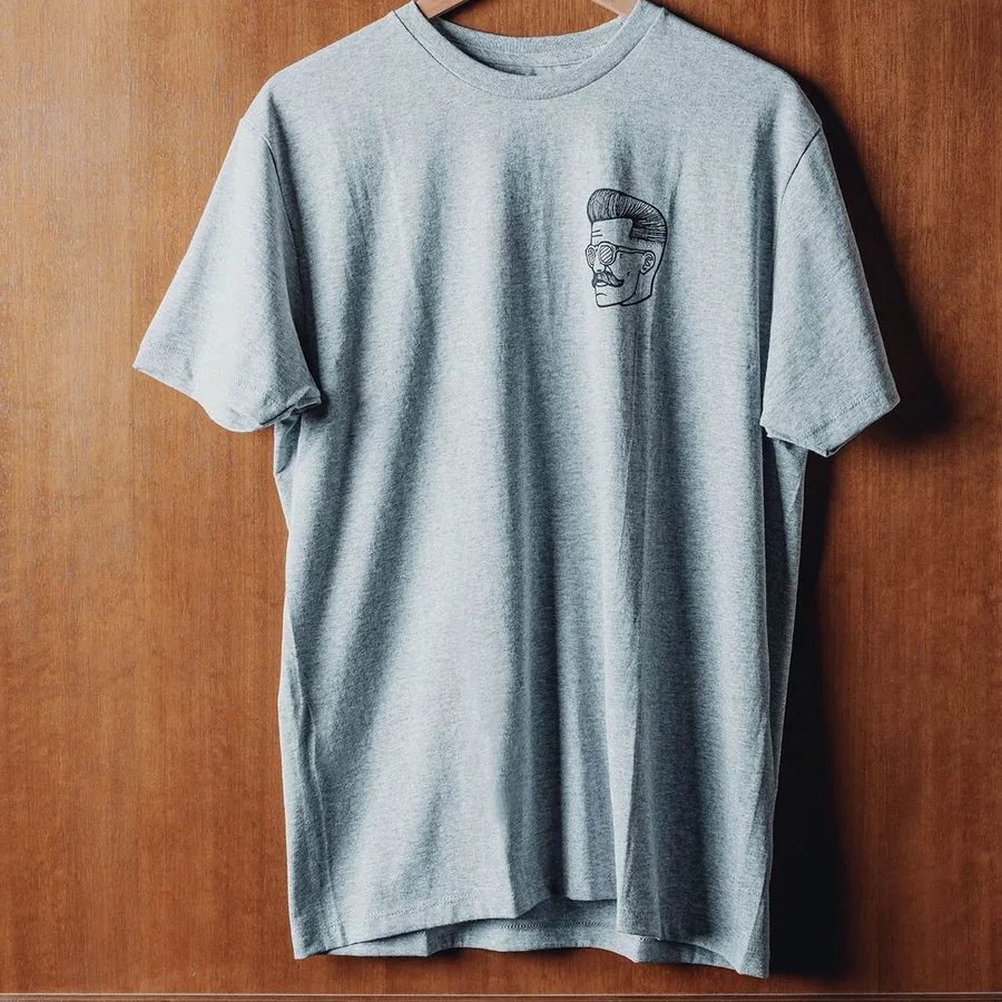 Camiseta Barber Lifestyle Cinza